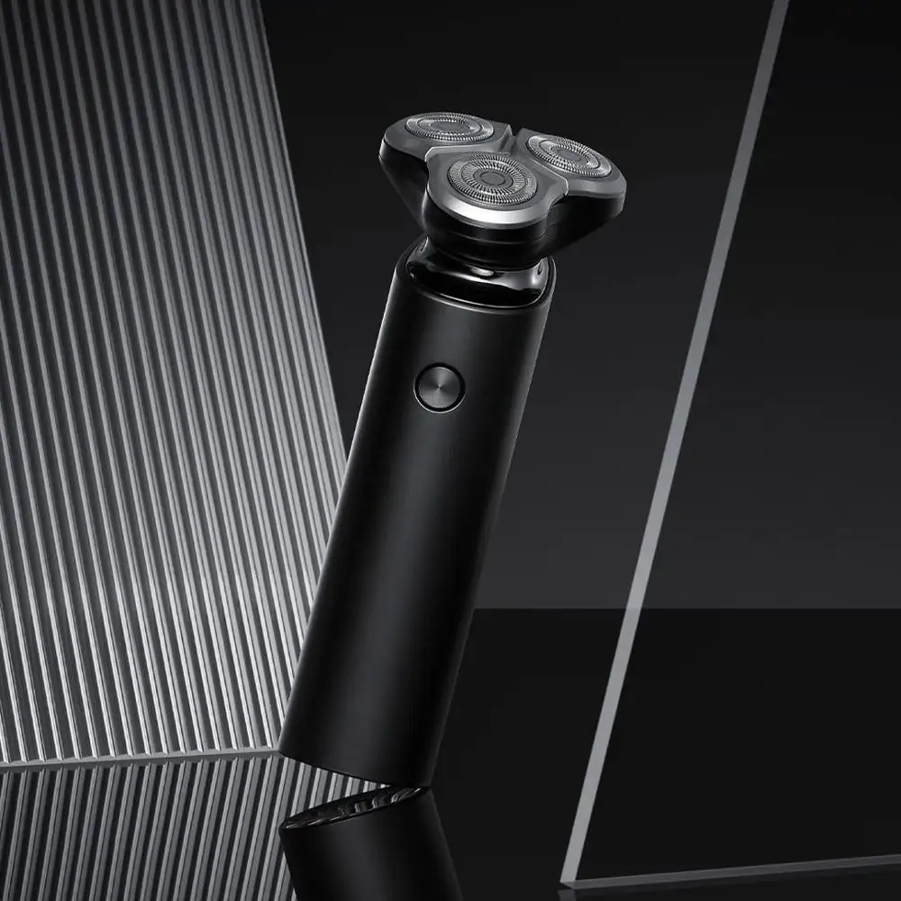 ! Новая электробритва XIAOMI MIJIA S500 Для мужчин умная портативная бритва с 3 головками