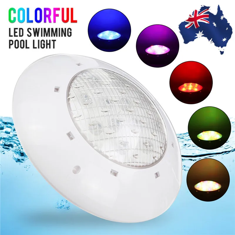 

36W RGB Led Swimming Pool Light IP68 Waterproof AC12V Outdoor RGB UnderWater Light Pond Led Spotlight with Remote Control