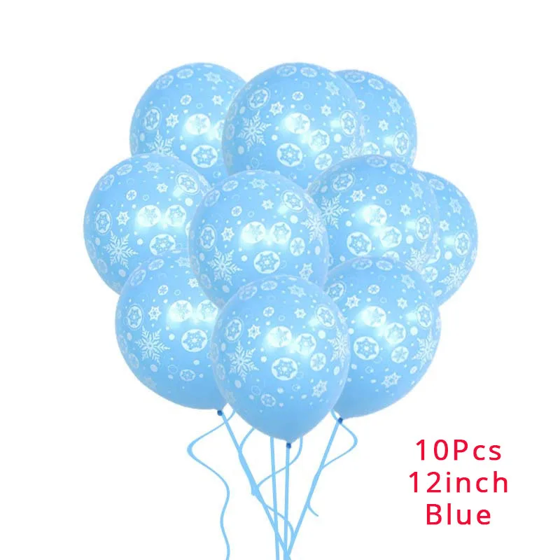 10/15 шт. Рождественская Снежинка латексные шары конфетти воздушные Globos Год Вечерние шар, Рождественская одежда, вечерние поставки