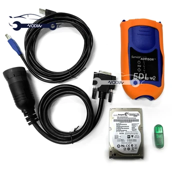 

EDL Agriculture Diagnostic Scanner JD EDL v2 service advisor diagnosis tool Construction for JD EDL forklift tractor scanner