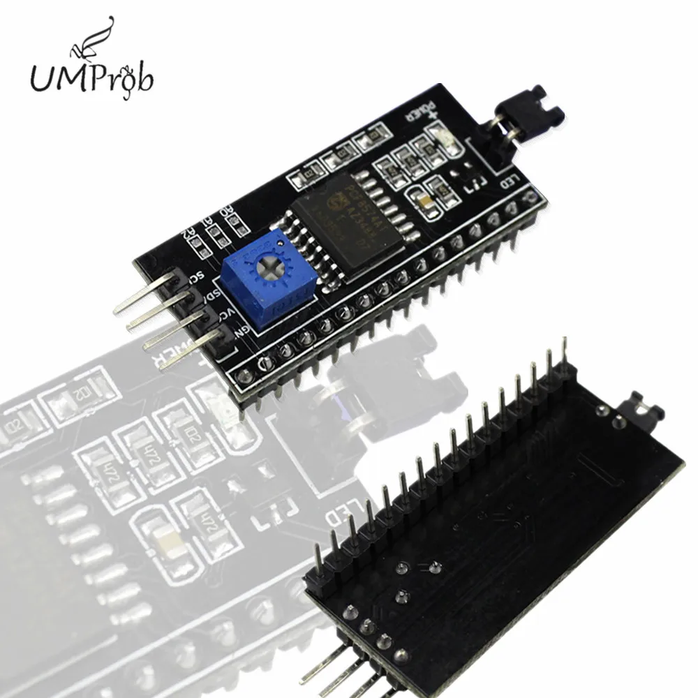 Плата адаптера IIC/I2C/интерфейс LCD 1602 1602A 2004 ЖК-адаптер для arduino | Электронные