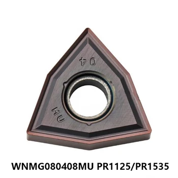 

Original Kyocera 10pcs WNMG 080408 WNMG080408 WNMG080408MU PR1125 PR1535 Processing Stainless Steel Lathe Tools Carbide Inserts