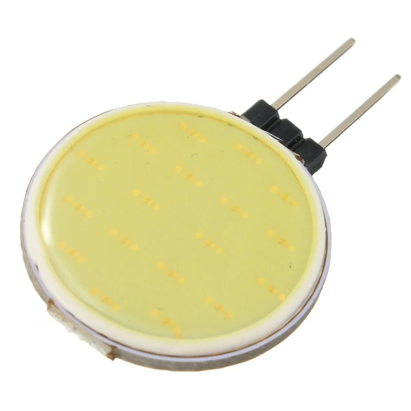 G4 COB лампа DC12V 4 Вт 5 7 12 Чистый теплый белый светодиод 15 18 30 63 чипы заменить