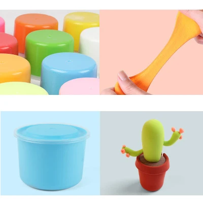 100g/setPolymer Clay Magic Slime sand Supplies Powder Make Glitter Shake DIY Educationaltoys Relief Toy Cloud Clay Playdough