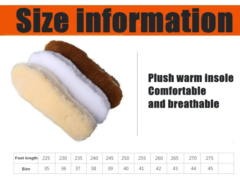 Зимняя теплая стелька унисекс из искусственного кашемира; теплые зимние ботинки из овечьей шерсти; стелька из искусственной шерсти для взрослых; F492