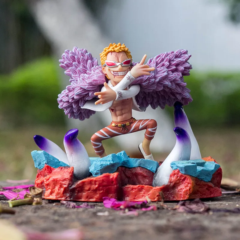 Q Edition ONE PIECE Donquixote Doflamingo Dressrosa King GK Статуэтка Коллекция Модель игрушки M3198