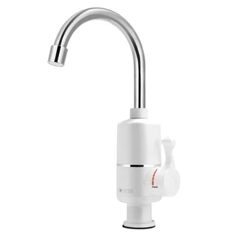 

JUSHFO Electric Kitchen Water Heater Tap Kitchen Faucet Instantaneous Water Heater Shower Instant Heaters Water Heating tap