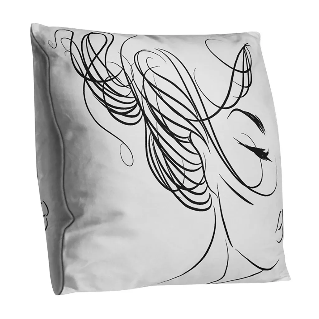 

45cm x 45cm Print Pillow Case Polyester Sofa Car Cushion Cover Home Decoration Non-toxic environmental protection hot sale