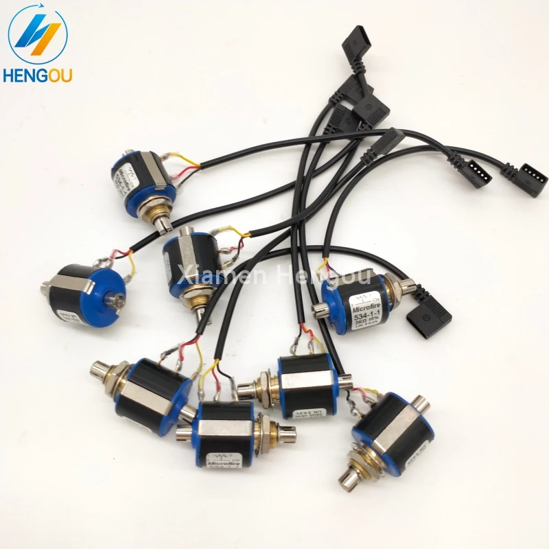 2 шт. Новый 71.186.5321 2K Heidelberg потенциометр для CD102 SM102 печатная машина запасные