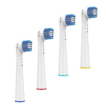 

4 PCS Replacement Toothbrushes Heads For Braun Oral B Electric Toothbrush Soft Bristle Precise Cleaning Brush Heads For Oral B