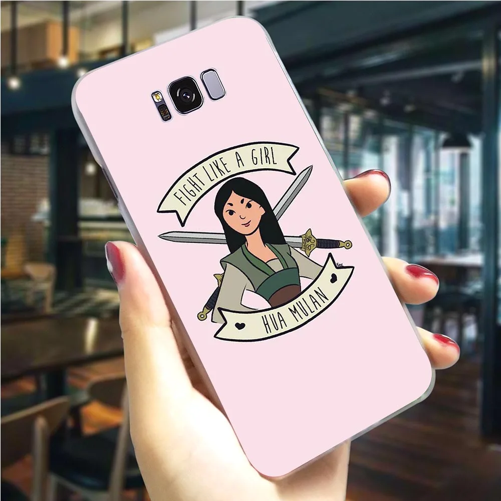 Чехол для телефона Samsung M20 Hua Mulan Note 8 9 M10/M30 Galaxy S6/S7 Edge S8/S9/S10 Plus S10e|Бамперы| |