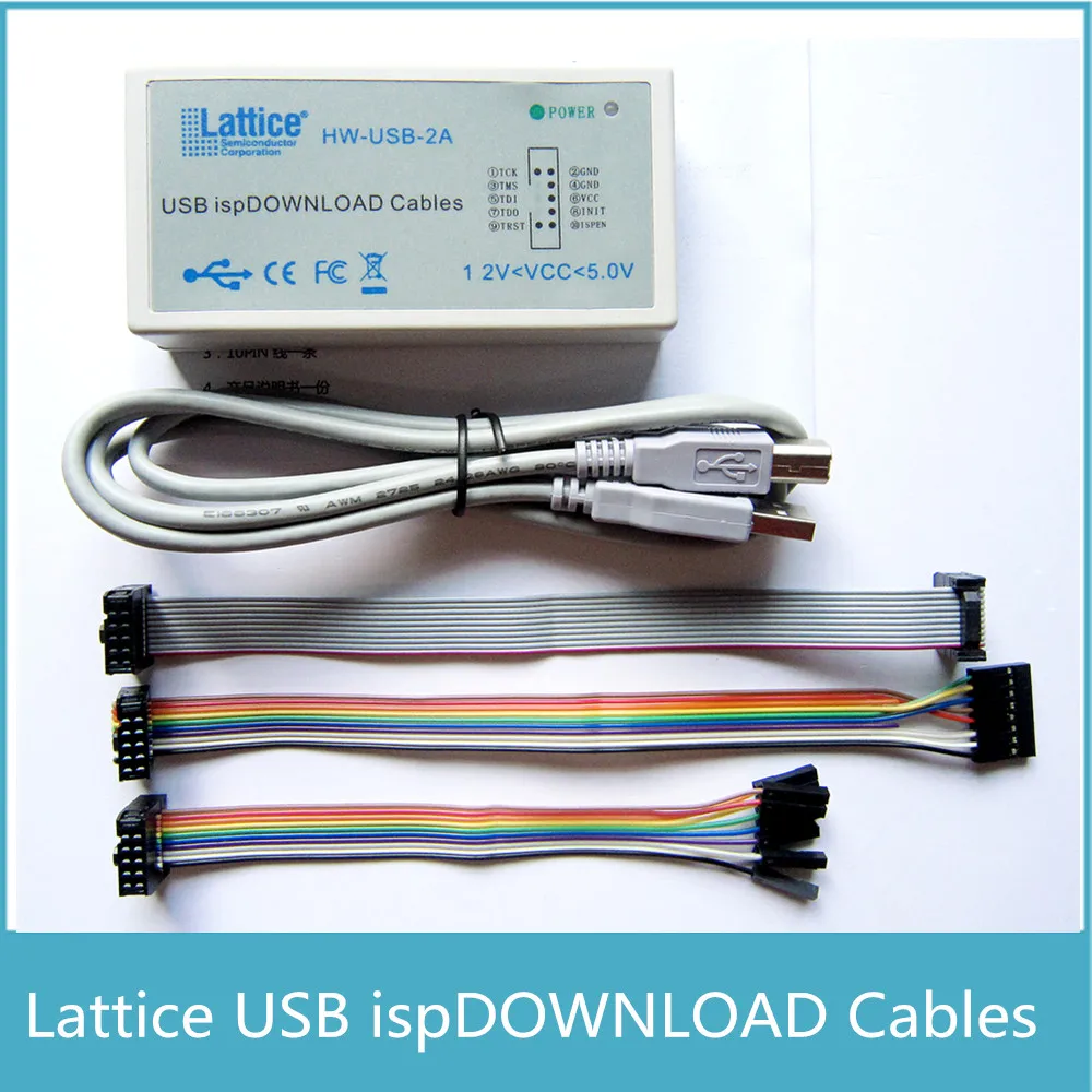 usb-isp-download-cable-jtag-spi-programmer-for-lattice-fpga-cpld-development-board