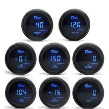 Voltmeter Turbo-Boost-Gauge EGT Temp-Oil Digital 2--52mm Car Psi-Bar