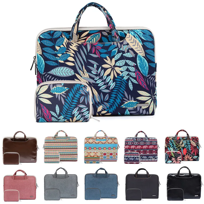 

PU Laptop Bags 11 12 13 14 15 Inch Notebook Bag 15.6 For MacBook Air Pro 13 Case Laptop Bag 11.6,13.3,15.4 Inch Protective Case