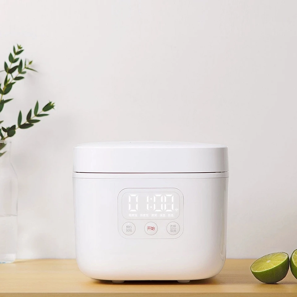  Xiaomi Electric Rice Cooker 1.6L 400W Alloy Mini Multicooke APP WiFi Intelligent Appointment LED Di