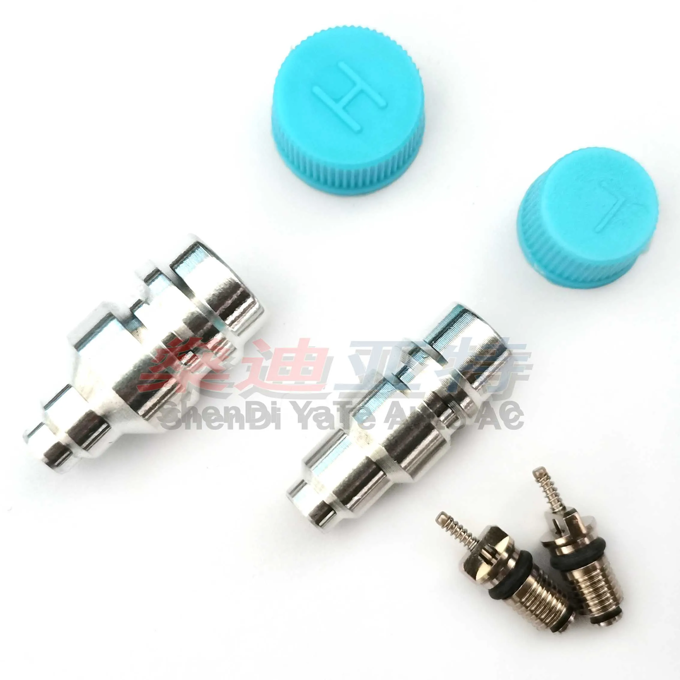 Automotive Air Conditioning Pipe Valve Core Refrigerant Seat/Filling Nozzle/Welding Valve Seat/High And Low Fluoride Mouth