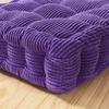 Thick Cushion  Autumn/Winter Chair Cushions Home Office Decoration Long Cushion Solid Color Tatami Cushion Customizable Cushion 5
