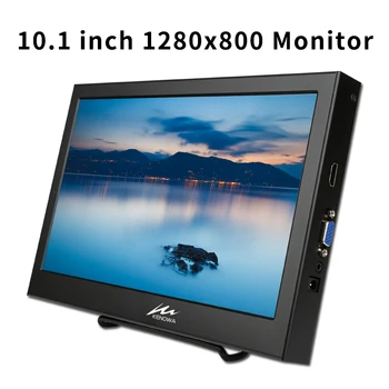 

10.1 inch Portable Monitor 1920*1200 LCD Screen Gaming Monitor VGA HDMI Interface with built-in Speaker for PS3/PS4/XBOx360/PC