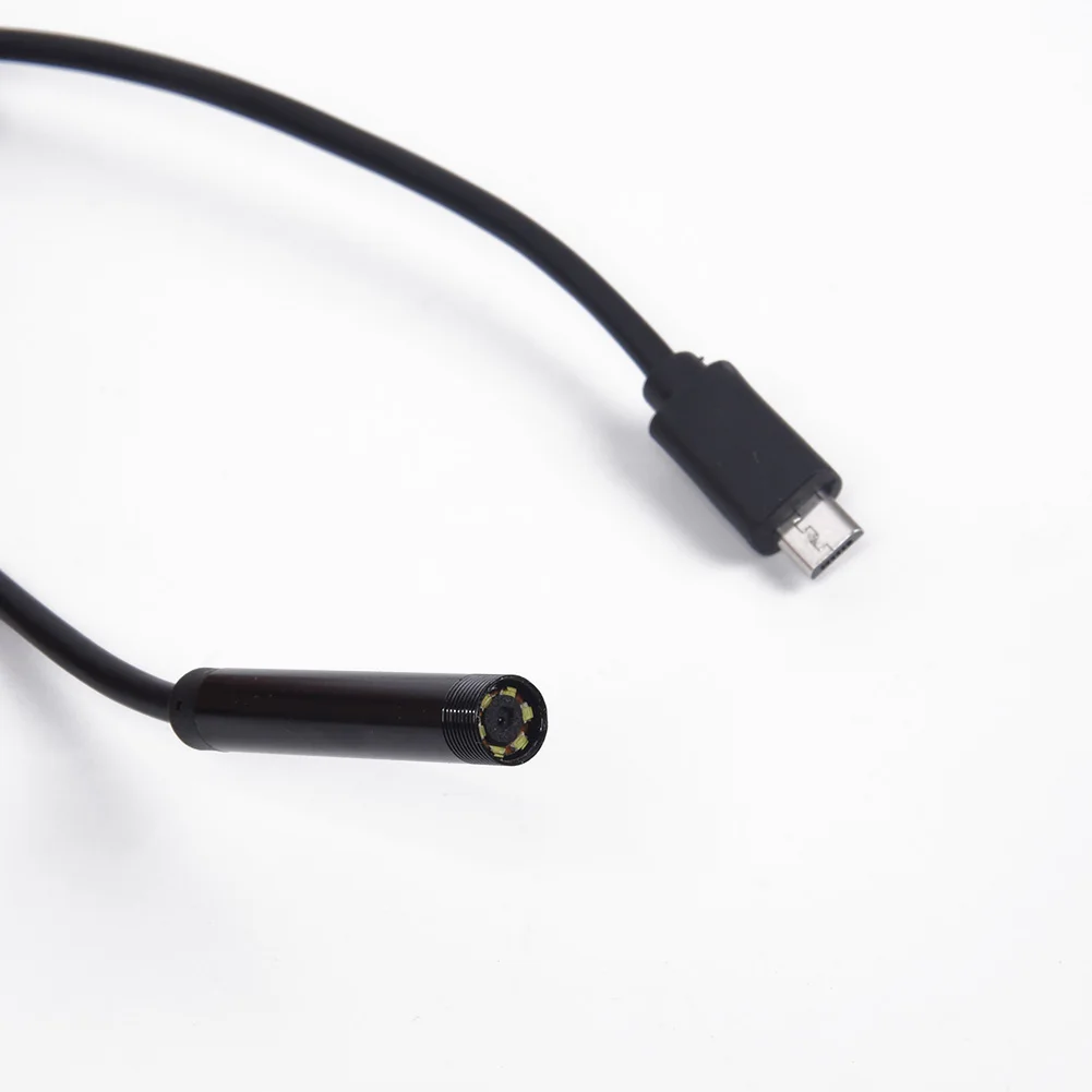 USB эндоскоп 7 мм Водонепроницаемый Бороскоп Инспекционная камера для Android видео Cam