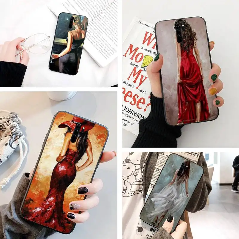 Танцы Woman1 чехол для телефона Redmi 7 7A S2 8 8lite 10 10Lite 5Plus Note9 9Pro 9 бетонный завод