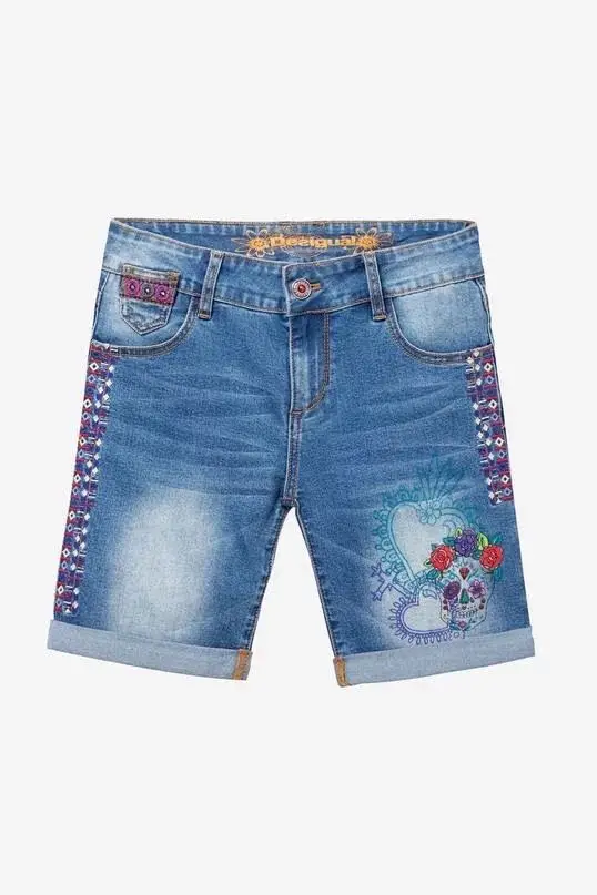 Испанские джинсовые шорты desigual - Цвет: 1