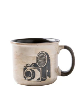 

Large Mugs Handle Vintage Enamel Stirring Printed Porcelain Minimalist Cups Novelty Creative Personalized Mugs Luxury KK60MK