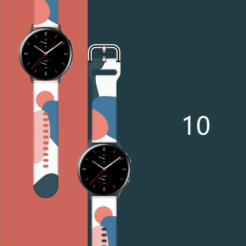 Силиконовый ремешок для Haylou LS02/Mibro Air браслет часов 20 мм браслеты Xiaomi Huami Amazfit Bip S U