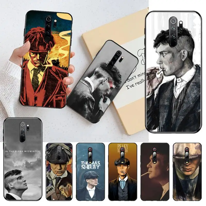 Peaky Blinders Thomas Shelby Cover Black Soft Shell Phone Case for Redmi Note 8 8A 8T 7 6 6A 5 5A 4 4X 4A Go Pro | Мобильные