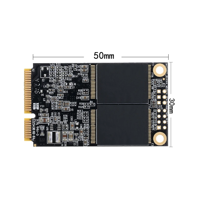 NINJACASE mSATA SSD 16 Гб оперативной памяти, 32 Гб встроенной памяти, 64 ГБ 128 ГБ 256 512 1 ТБ мини SATA Внутренний хард-StateHard накопитель 32 ГБ для ноутбука сервер