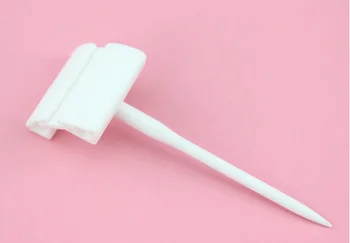 

POP Plastic Price Label Tag Paper Sign Card Display Clips Holders Stands For Bread Shop Promotions