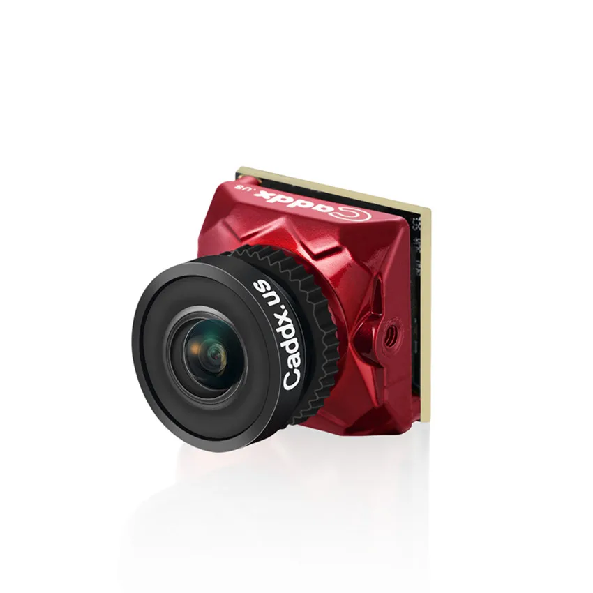 

Caddx Ratel ND Filter Features Super Night Vision Low Latitude 16: 9/4: 3 Switchable 1.66mm / 2.1mm Lens FPV NTSC / PAL Camera