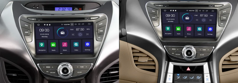 Top ZaiXi 4GB android 9.0 car dvd player for Hyundai i35 2013~2015 Multimedia GPS Navigation Map Autoradio WiFI Bluetooth 2
