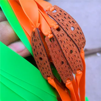 

Hunting Sports Catapult Kit Set Practical Slingshots Rubber Band Outdoor Slingshot Powerful Elastic Flat Rubber Band