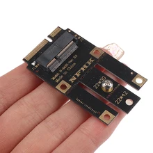 M.2 NGFF к mini pci-e (pcie + usb) Адаптер для m.2 wifi bluetooth беспроводная карта