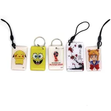 Em4305 t5577 125 кГц перезаписываемый изменяемый брелок Брелок rfid Ключ жетон метки брелки Rfid кольцо жетон-тег