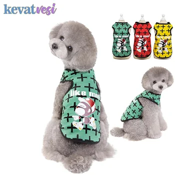 

Summer Dog Shirt Vest Cute Pet Dog Clothes Breathable Cool Puppy Clothing for Small Medium Dog Cat Teddy Costume