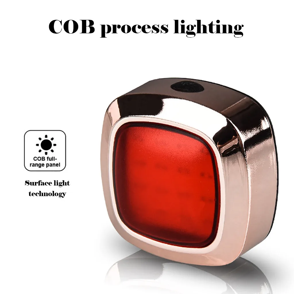 Top Safety taillight Bike parts USB Charging Brake Induction Safe riding Waterproof Safety taillight Waterproof Safety taillight #BZ 22 Top Safety taillight Bike parts USB Charging Brake Induction Safe riding Waterproof Safety taillight Waterproof Safety taillight #BZ 22