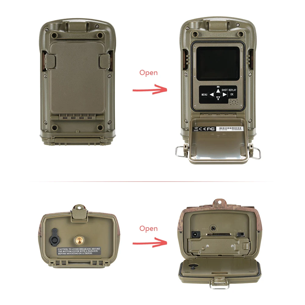 

New Ltl Acorn Waterproof Hunting Camera Night Vision Camera Trap Animal Scouting Infrared Wildlife Trail Camera 940NM 80 Degree
