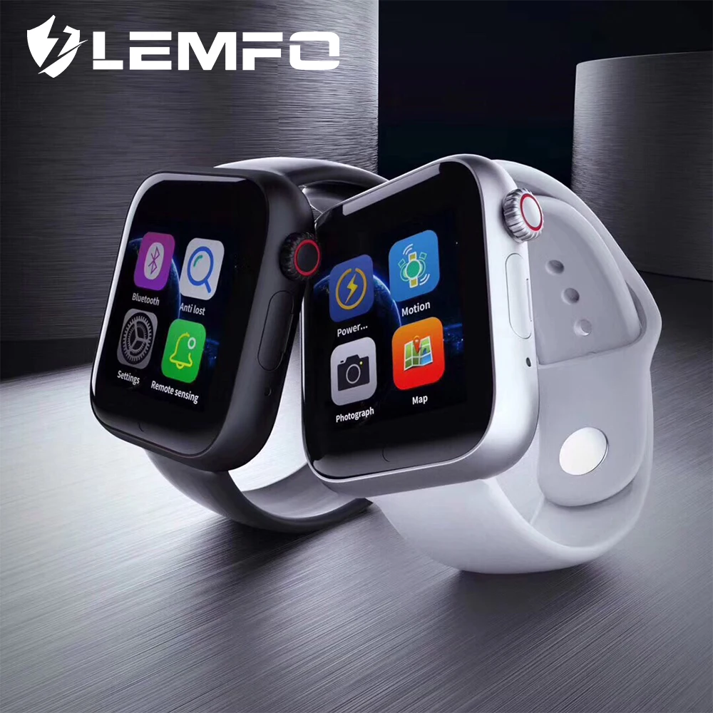 LEMFO умные часы для мужчин и женщин с 2G sim-картой камера Bluetooth Вызов шагомер сообщение напоминание Телефон часы для Apple Android