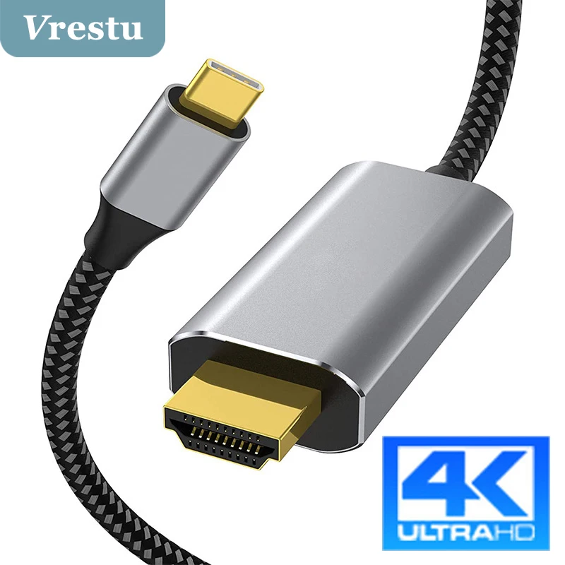 Tanie Kabel USB C do UHD TV 1.8m 4K 30Hz USB