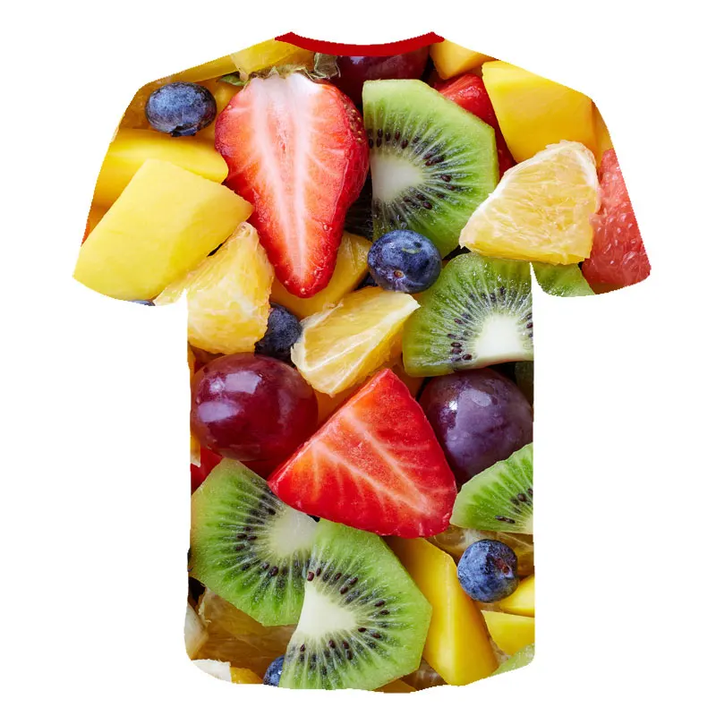 Lemon fruit pattern 3D printed t shirt women 2019 summer tops New mens womens casual funny vogue Aesthetic tshirts plus size 5xl