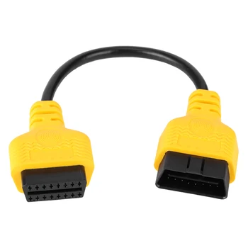 

11.8in OBD2 Extension Cable 16Pin Male to Female Extend Cord Connector Diagnostic Adapter brake fluid tester automotive