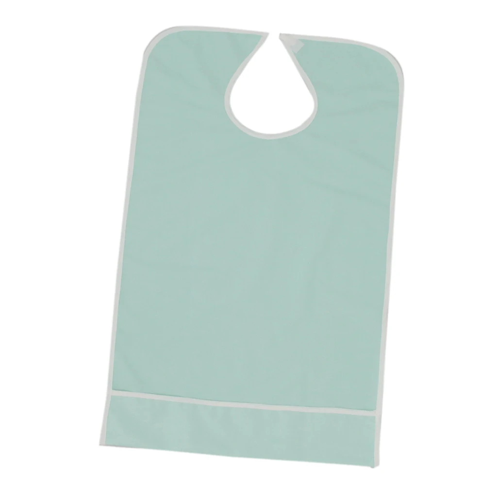 Adult Bib Clothing Protector Crumb Catcher Senior Men Women Eating Apron New
