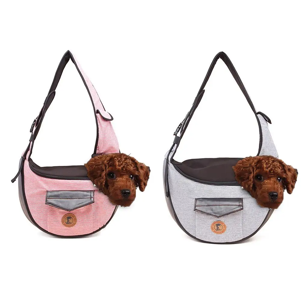 

Pet Carrier Bag Small Dog Cat Bag Travel Tote Breathable Double-sided Pouch Shoulder Carry Tote Handbag Cat Carrier Dog Stairs