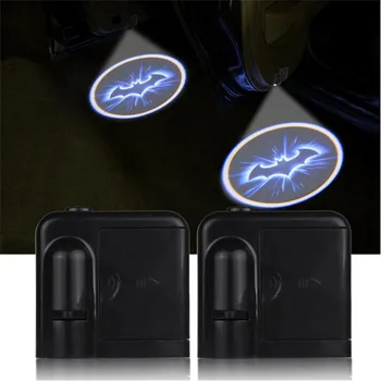 

1pc Universal Car Door LED Shadow Projector Welcome Lights for Jeep Cherokee Comanche Commander Commando Compass Dispatcher