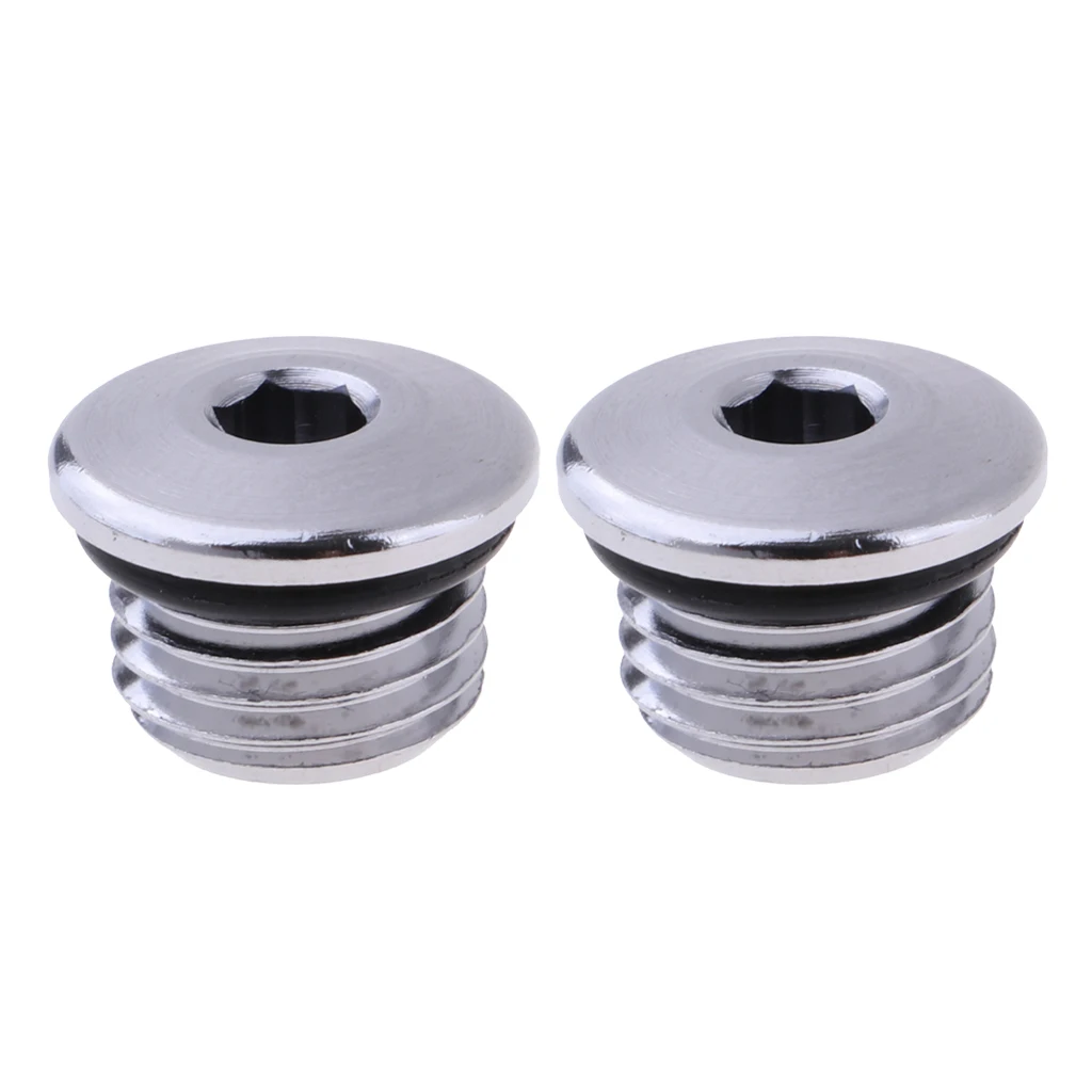 2pcs Scuba Diving Regulator High Pressure Port Plug Plug Screw 7/16