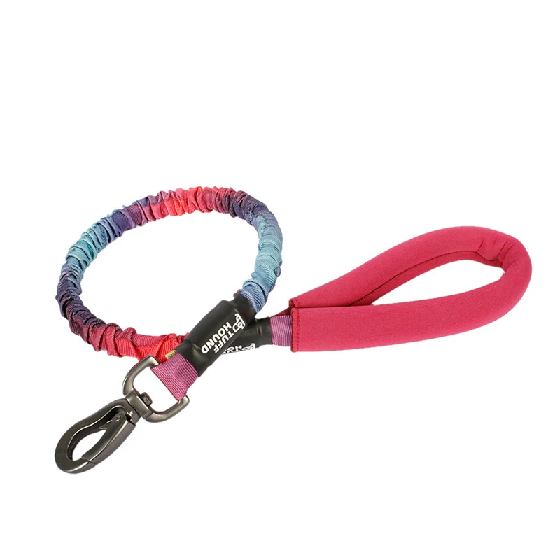 

High Elastic Dog Walking Leashes Nylon Printed Pet Leash Rope Medium Big Dogs Leash German Shepherd Pitbull Puppy Accessories