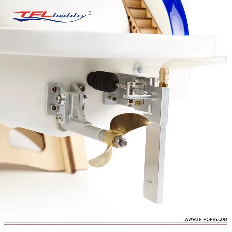 Princess Electric Brushless RC Boat Fiberglass with 3650 KV1500 motor with Water Cooling 120A / 180A ESC (W/O Radio System) 4