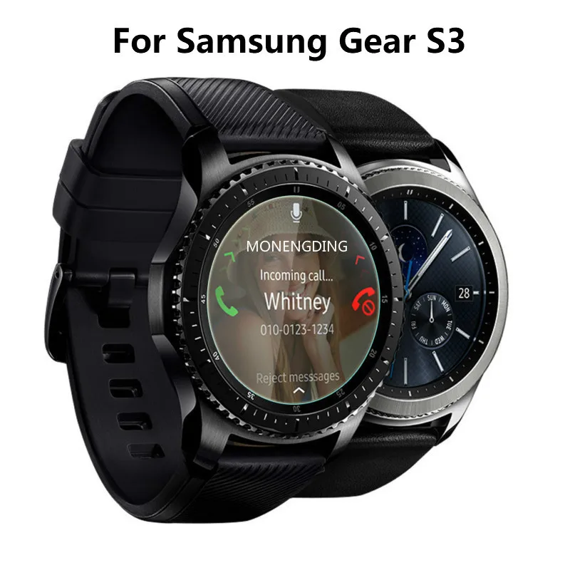 Защитное закаленное стекло для Samsung Gear S3 2 шт.|Смарт-аксессуары| |