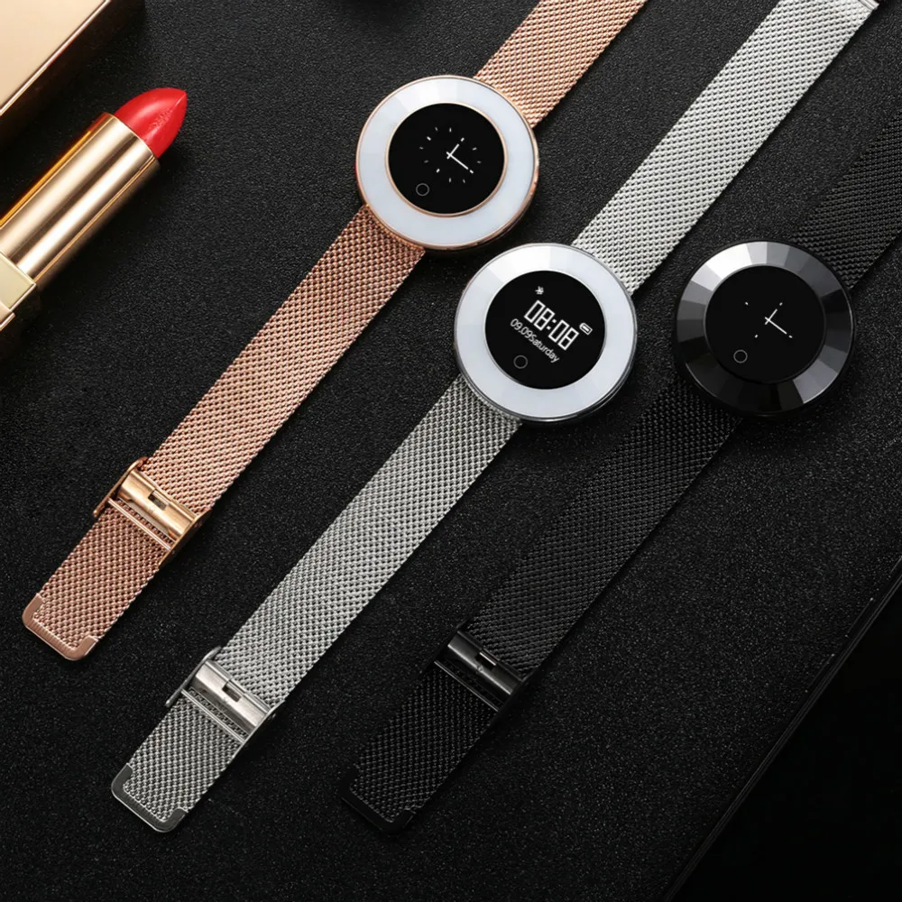 

Fitness Bracelet with Pressure Measurement Smart Bracelet IP68 Waterproof Fitness Female Tracking Sports Pedometer Bracelet